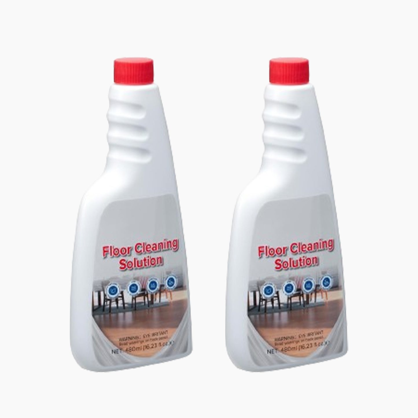 roborock Official Floor Cleaning Solution, Floor Cleaner for Hardwood Tile Hardfloor, Compatible Robot Vacuums with Mopping and Wet Dry Vacuum(480ml)