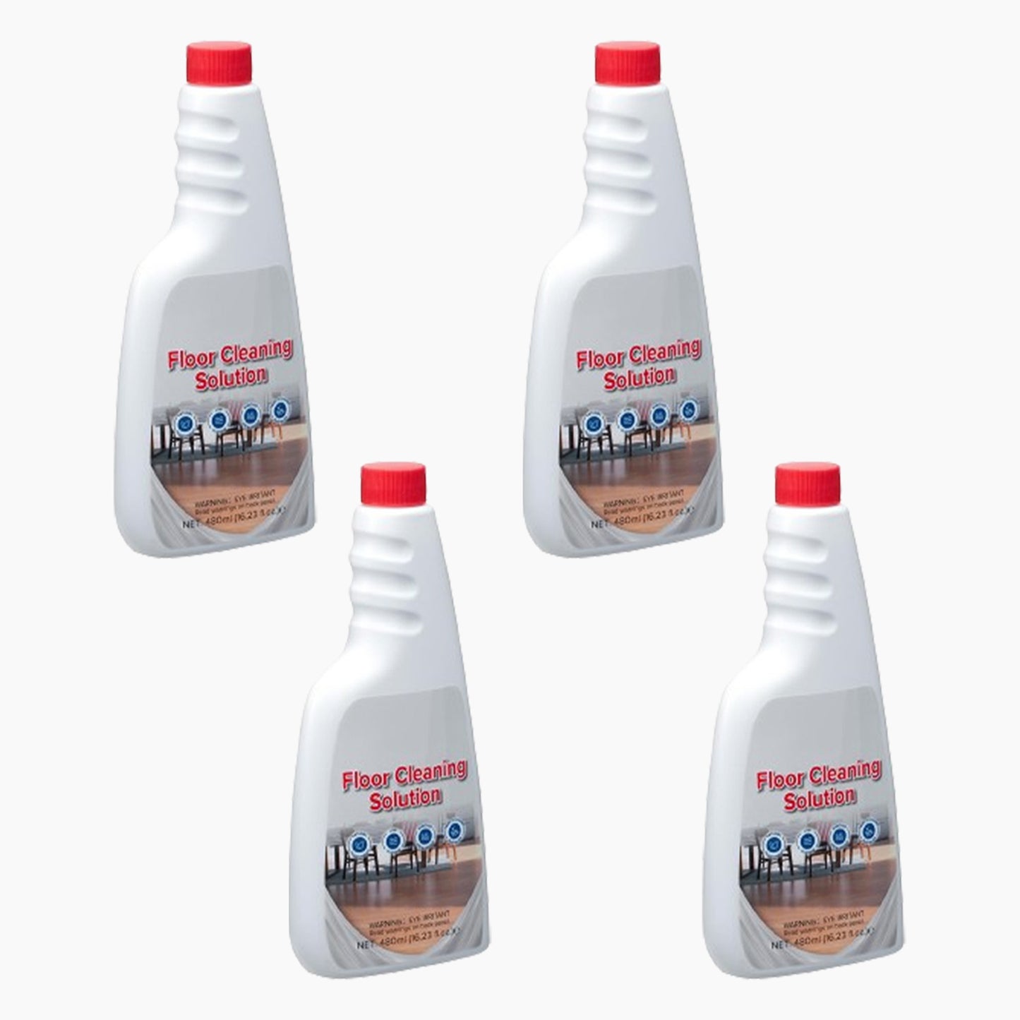 roborock Official Floor Cleaning Solution, Floor Cleaner for Hardwood Tile Hardfloor, Compatible Robot Vacuums with Mopping and Wet Dry Vacuum(480ml)