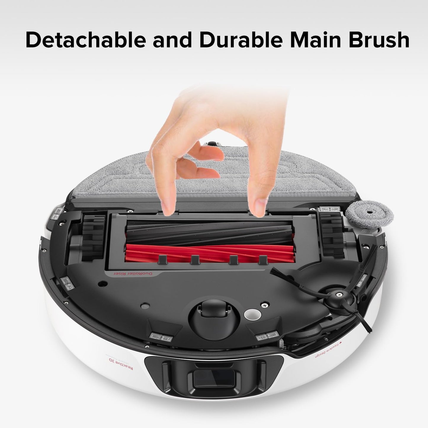 roborock Dual Main Brush Replacement for S8 MaxV Ultra, S8 Max Ultra,Two Roller Brushes Included, Roller Brush Accessories Kit