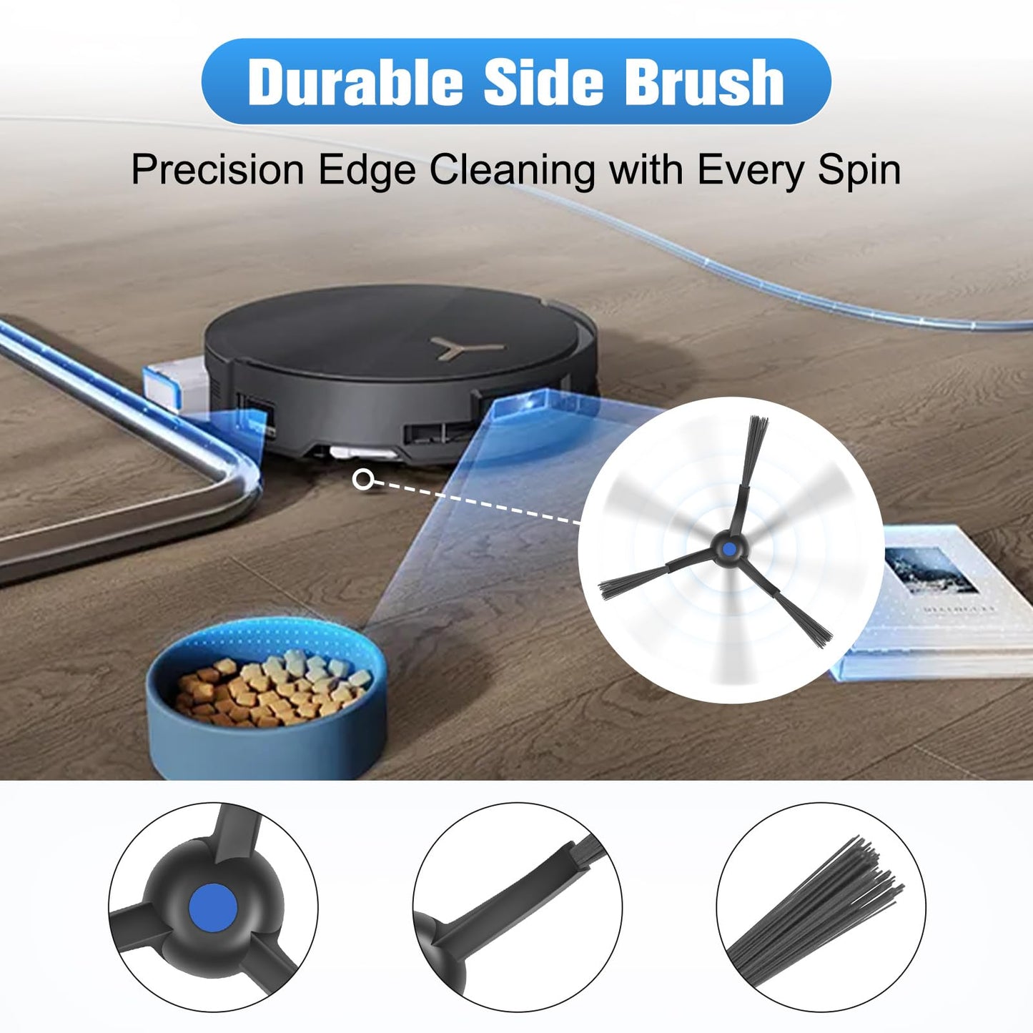 X8 OMNI Accessories Kit for ECOVACS DEEBOT X8 PRO OMNI Compatible with Yeedi S14 Plus Vacuum Cleaner, 21Pcs Replacement Parts, Main Brush, Roller Mop, Filters, Dust Bags, Side Brush, Tools