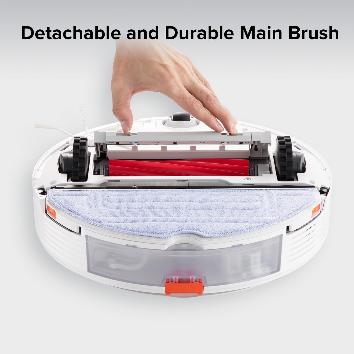 roborock Rubber Main Brush Replacement Q Revo Series, S7 Max Ultra, QV 35A, Q7 Series Robot Vacuum