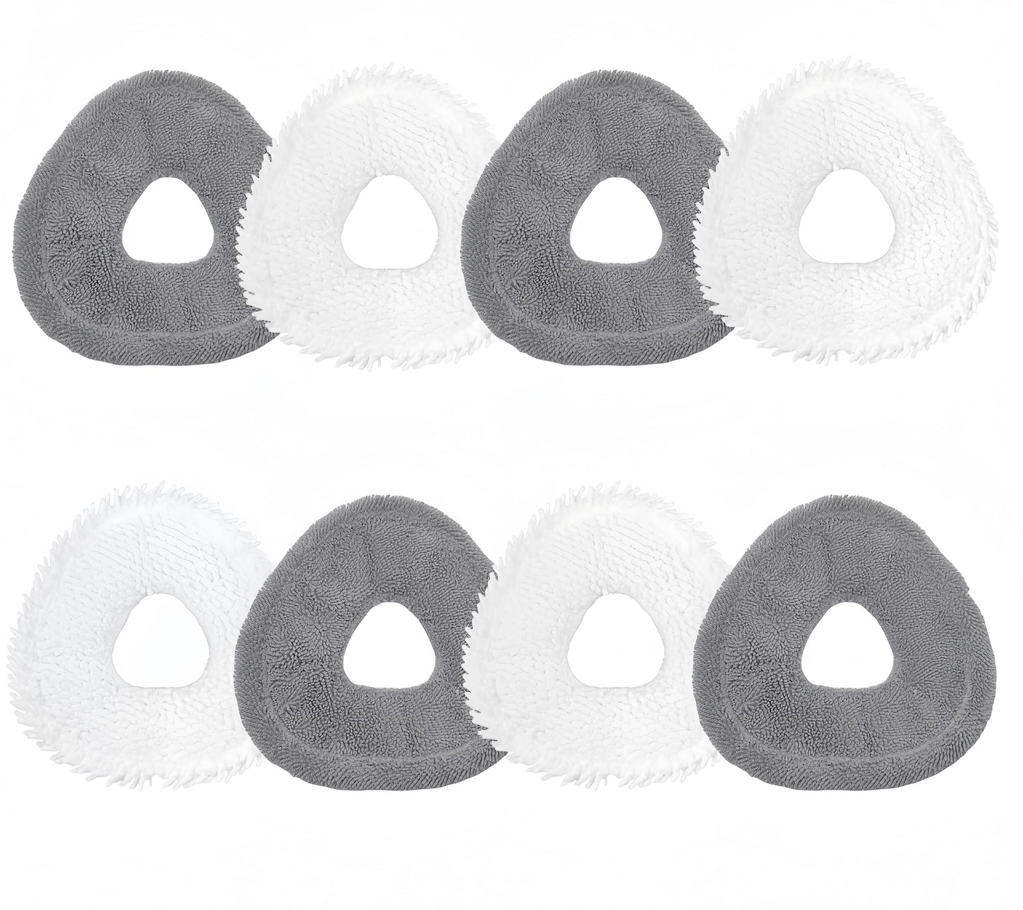Replacement Mop Pads Compatible with Narwal Freo Pro X Ultra Narwal Freo Z Ultra Z10 T10 J3 J4 J5 R10 Microfiber Resuable Mop Cloth Robot Vacuum Cleaner Accessories