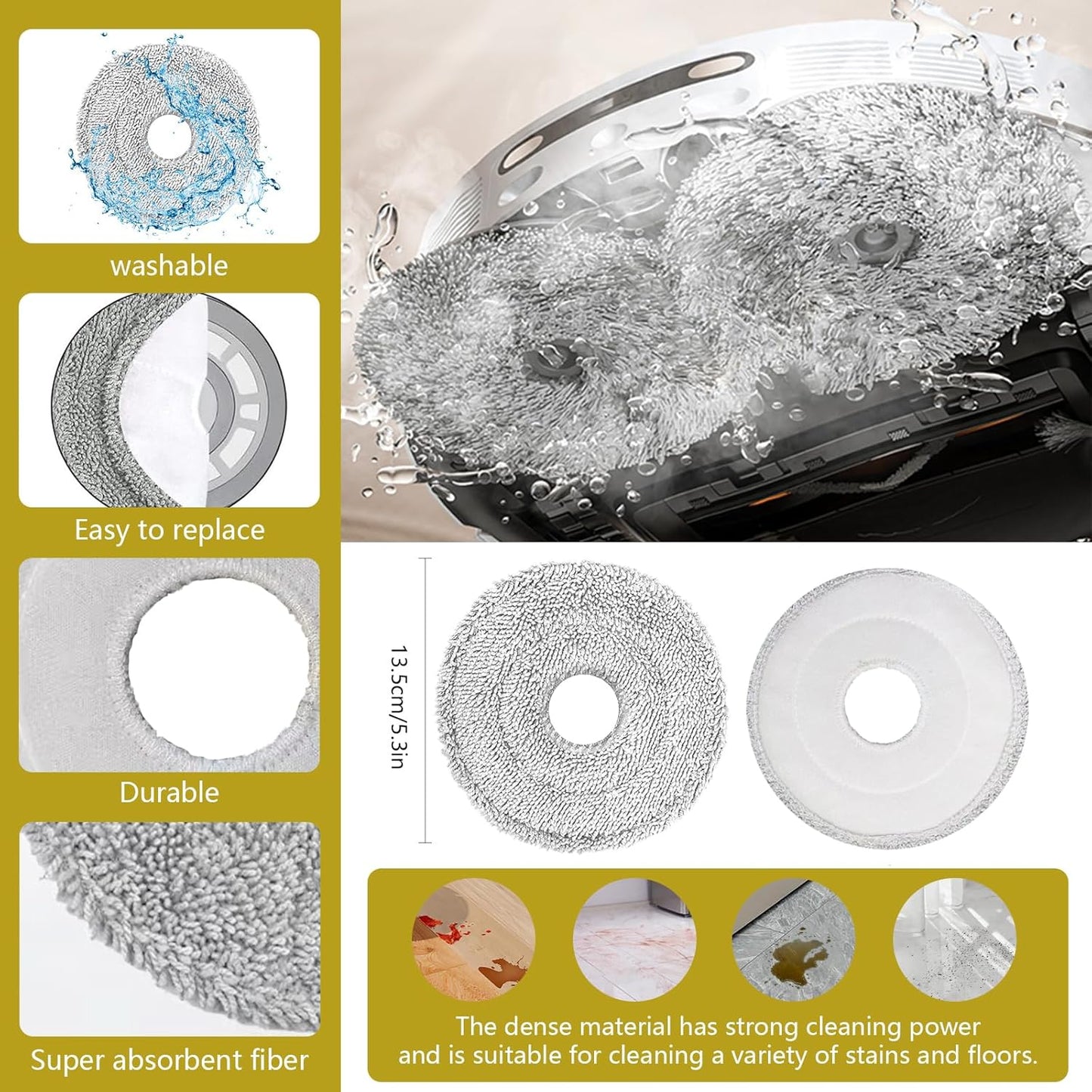 14Pcs Compatible with Dreame L10s Ultra Gen 2/X50 Ultra/L40 Ultra Robot Vacuum,3.2-Liter Large Capacity Activated Carbon Adsorptio Bags,Four-Layer Sealed Disposable dust bag,9 Week