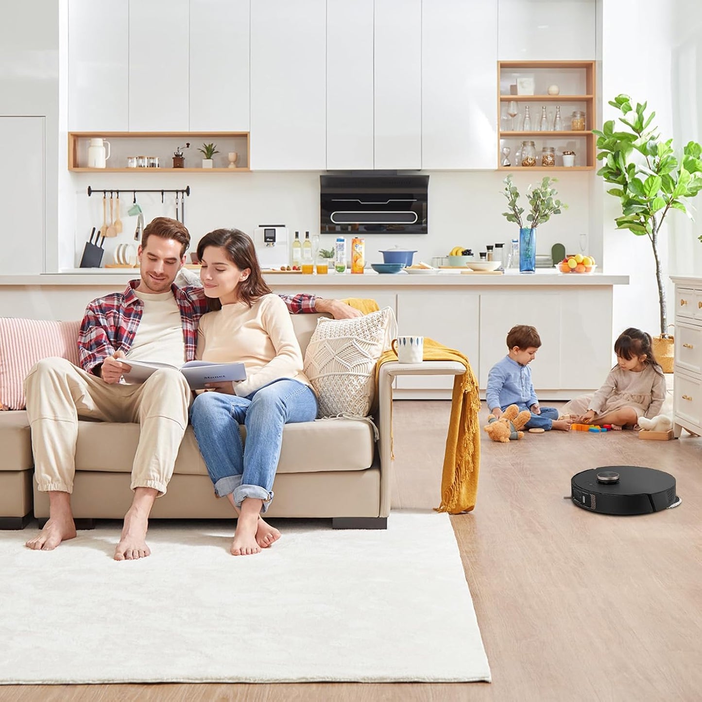 24 Pack Replacement Accessories for Dreame L20 / L30 Ultra Robot Vacuum,1 Main Brush 4 HEPA Filters 6 Side brushes 6 Mop Pads 6 Dust Bags 1 Cleaning Brush