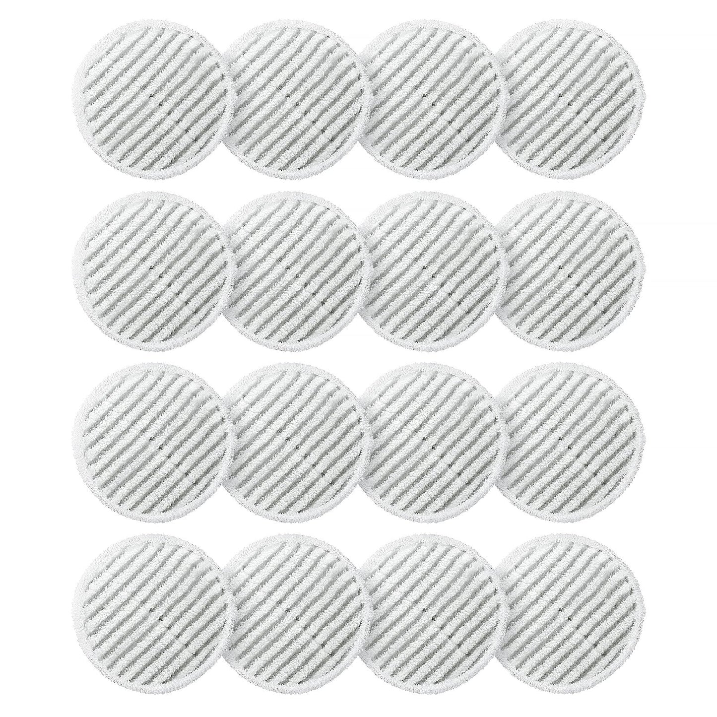 Replacement Steam Mop Pads -Replacement for Shark S8201 S8001 S7001 S7201 S7000AMZ S7000 S7005 S7020 S7001C Steam Mop, Steam & Scrub All-in-One Scrubbing and Sanitizing, Dirt Grip Scrub Washable Pad-