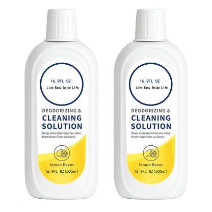 Floor Cleaning Liquid Solution Lemon Flavor 500ml, Compatible for Tineco FLOOR ONE S5/S3/IFLOOR3/IFLOOR2, Compatible for IFLOOR SERIES Vacuum Robot