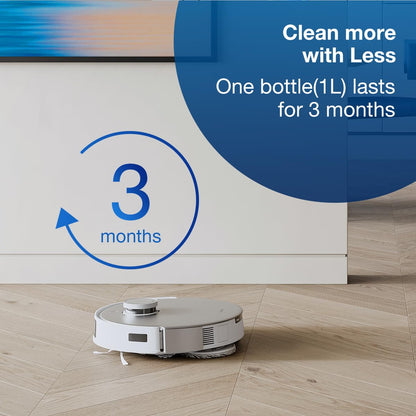 ECOVACS Multi-Surface Floor Cleaning Solution, Compatible with DEEBOT T30S COMBO / T30S / X2 COMBO/ X2 OMNI/ T20 OMNI / X1 OMNI / X1 TURBO / T10 OMNI, 1L(3pcs)