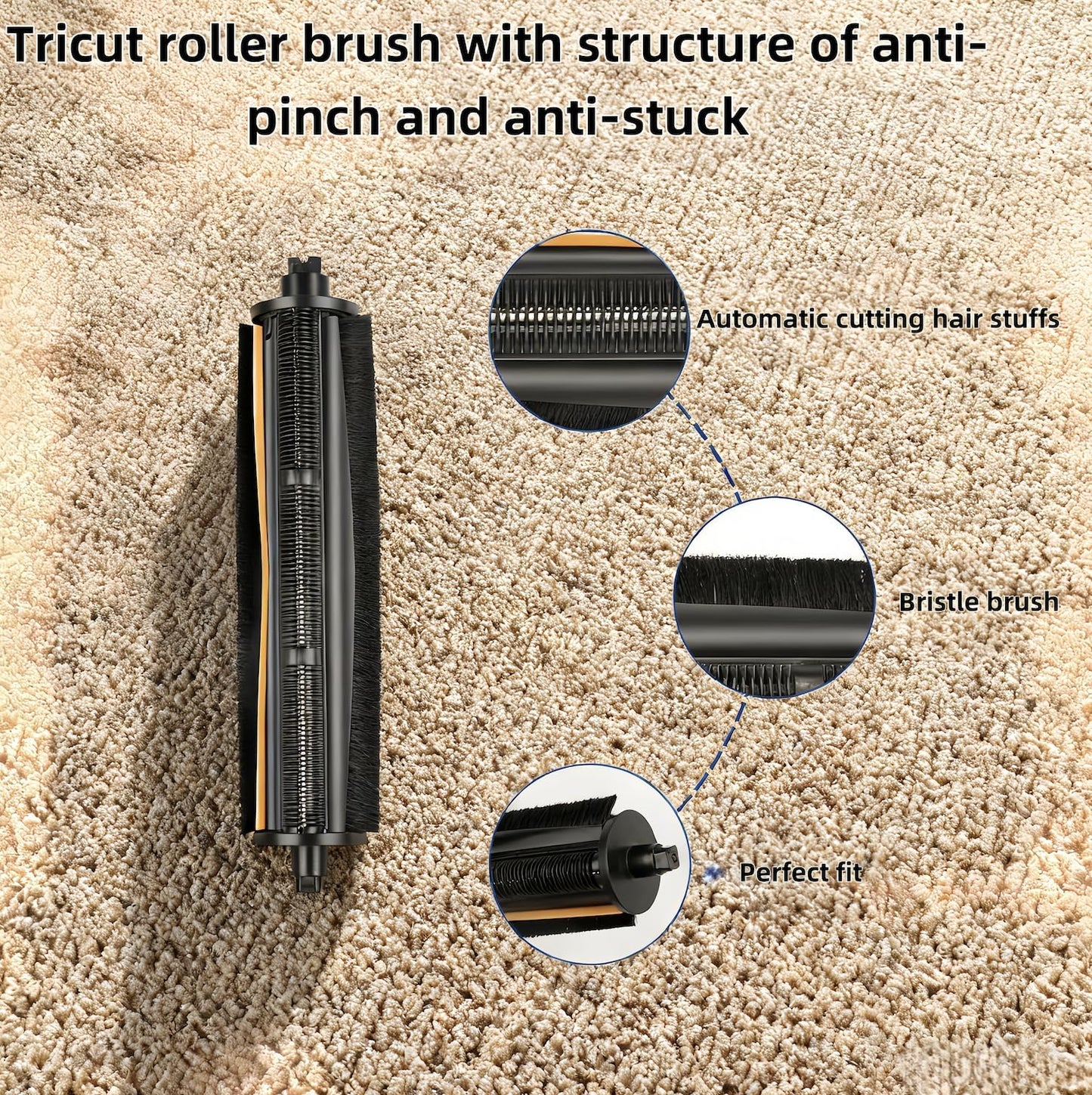 Replacement Parts For Dreame X40 Ultra Complete L40 Ultra X40 Master MOVA P10 Pro Ultra Mop Pads X4; Dust bag X4; Filter HEPA X3;Tri-cut Main Brushe X1; Side Brushes X3 Accessories