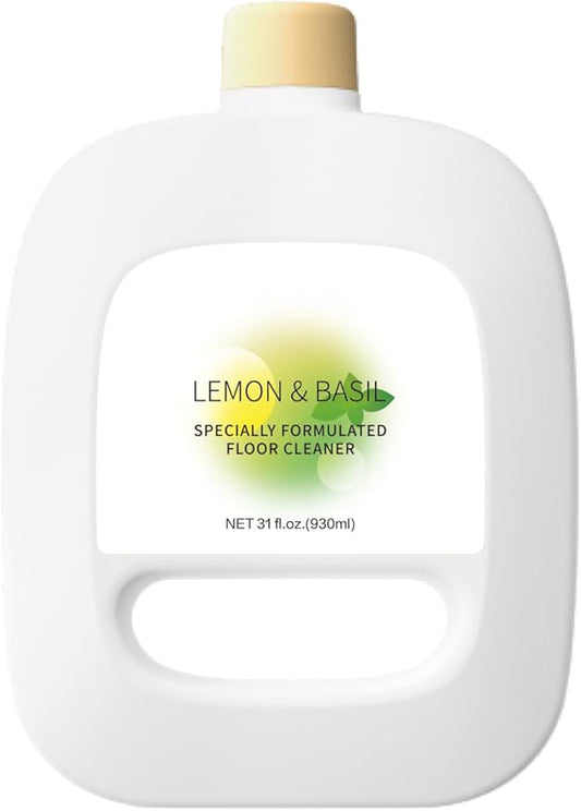 Compatible For Narwal Freo/Freo X Ultra/J4/J3/J2 Lemon & Basil Scented 930ml Multi-Surface Cleaning Solution