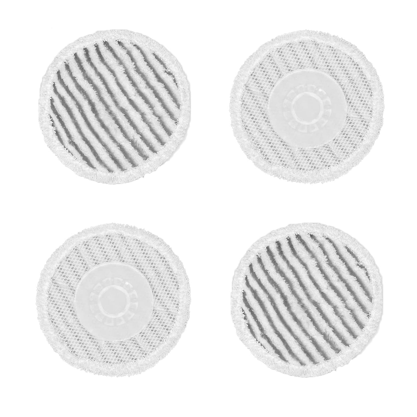Replacement Steam Mop Pads -Replacement for Shark S8201 S8001 S7001 S7201 S7000AMZ S7000 S7005 S7020 S7001C Steam Mop, Steam & Scrub All-in-One Scrubbing and Sanitizing, Dirt Grip Scrub Washable Pad-