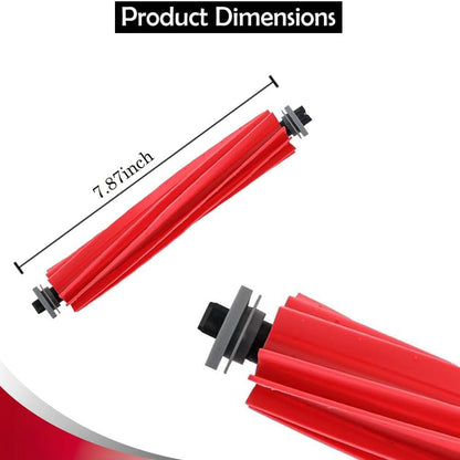 4 Pack Main Brushes Replacement For Roborock Q7,Q7+,Q7 Max,Q7 Max+,S7 Series,QV 35A/35S, Q Revo,Qrevo S/MaxV/Pro/Plus Vacuum Cleaner