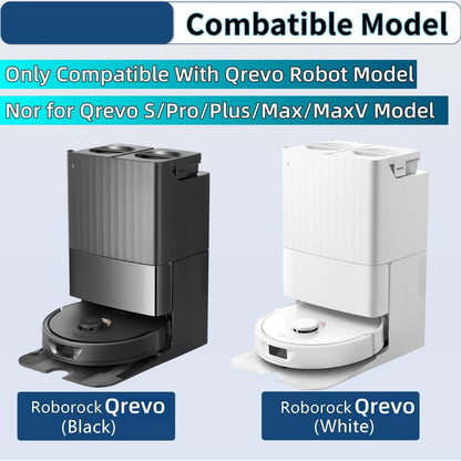 Replacement Parts for Roborock Qrevo Vacuum Cleaner Accessories Kit（19 Pack）