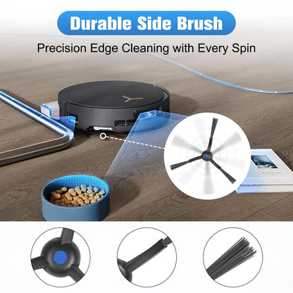 X8 OMNI Accessories Kit for ECOVACS DEEBOT X8 PRO OMNI Compatible with Yeedi S14 Plus Vacuum Cleaner, 21Pcs Replacement Parts, Main Brush, Roller Mop, Filters, Dust Bags, Side Brush, Tools