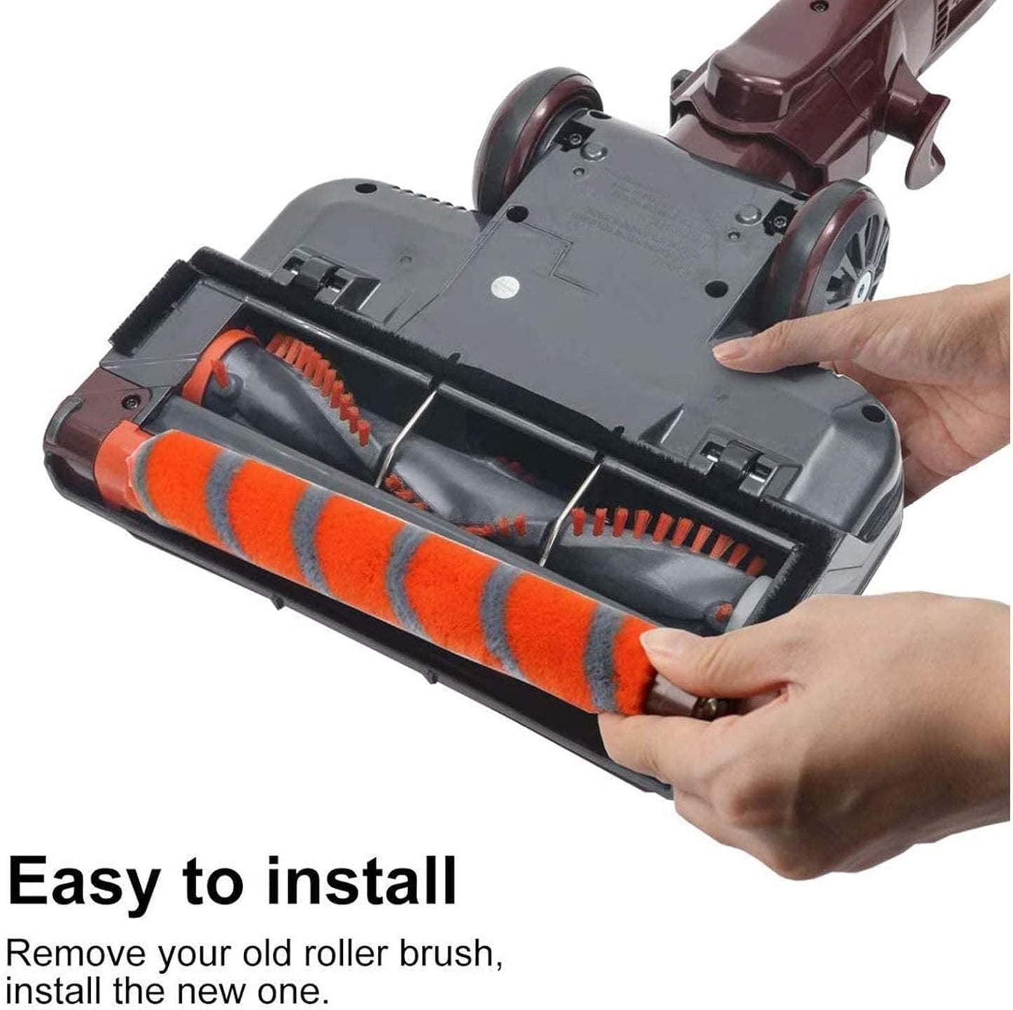 Replacement Soft Brush Roll Compatible with Shark NV800 NV801 NV803 HV380 HV381 HV382 HV383 HV384Q UV810 DuoClean Vacuum Cleaner 2 Pack