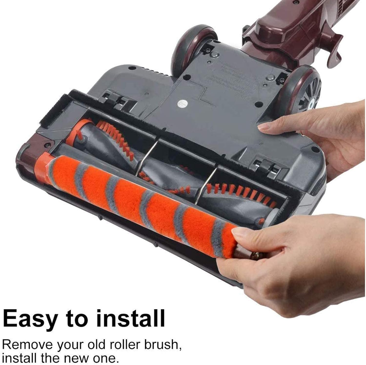 Replacement Soft Brush Roll Compatible with Shark NV800 NV801 NV803 HV380 HV381 HV382 HV383 HV384Q UV810 DuoClean Vacuum Cleaner 2 Pack