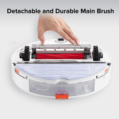 roborock Rubber Main Brush Replacement Q Revo Series, S7 Max Ultra, QV 35A, Q7 Series Robot Vacuum