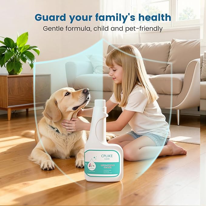 Floor Cleaning Solution Compatible with eufy Omni C20, X8 Pro, X10 Omni, G series, L Series Robot Vacuums, Dilution Ratio 1:200, 473 ml /15.99 fl oz, for Multi-Surface Hard Floor