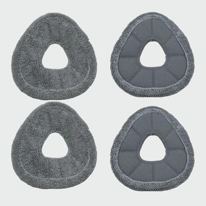 Replacement Mop Pads Compatible with Narwal Freo Pro X Ultra Narwal Freo Z Ultra Z10 T10 J3 J4 J5 R10 Microfiber Resuable Mop Cloth Robot Vacuum Cleaner Accessories