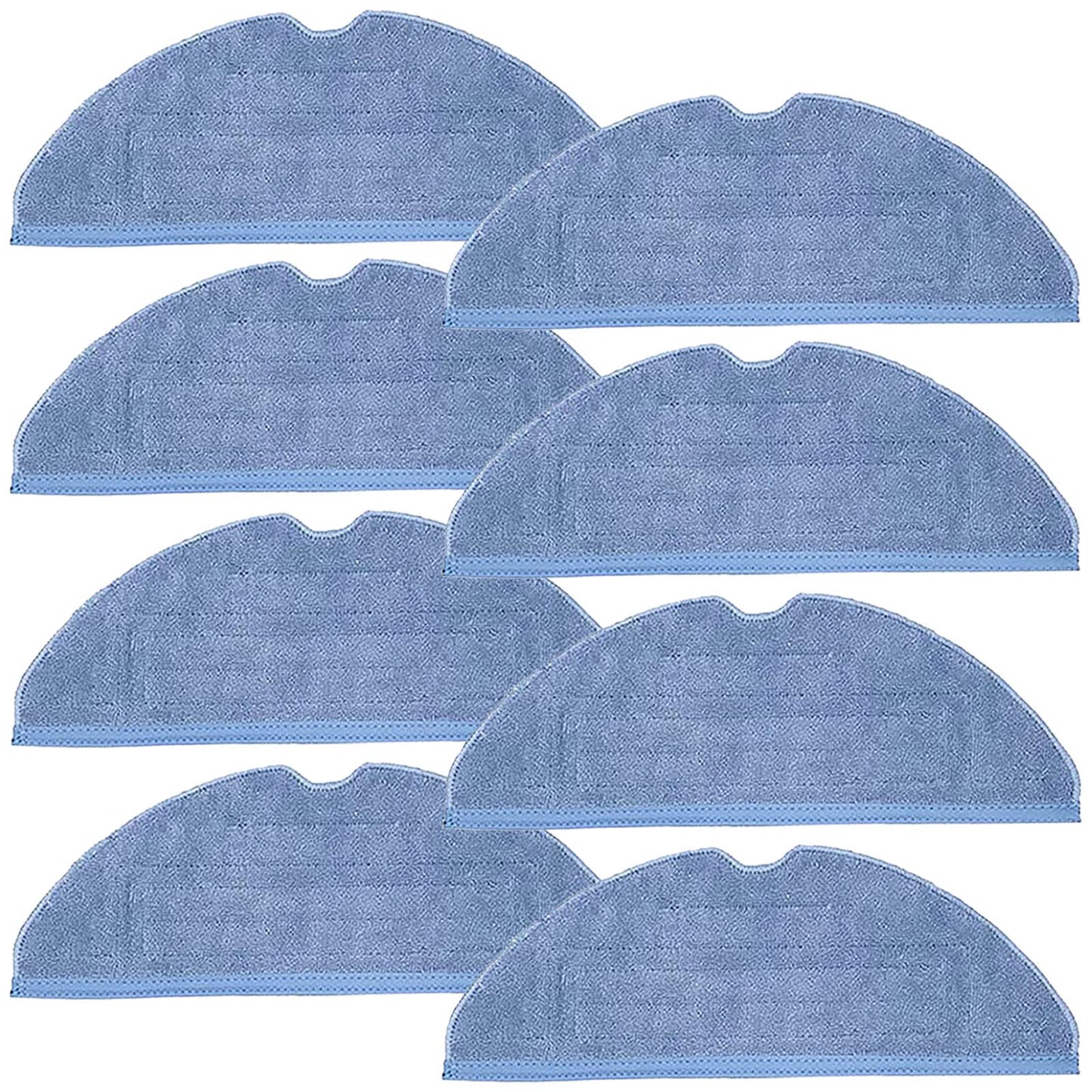 Vacuum Mop Replacement Pads for Roborock S7 / S8 / T7 / T7S series Robot Vacuum,8 Pack Microfiber Mop Pads（8 Pack）