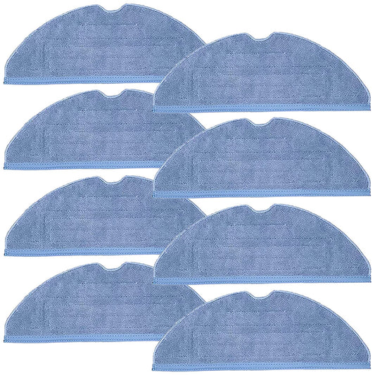 Vacuum Mop Replacement Pads for Roborock S7 / S8 / T7 / T7S series Robot Vacuum,8 Pack Microfiber Mop Pads（8 Pack）