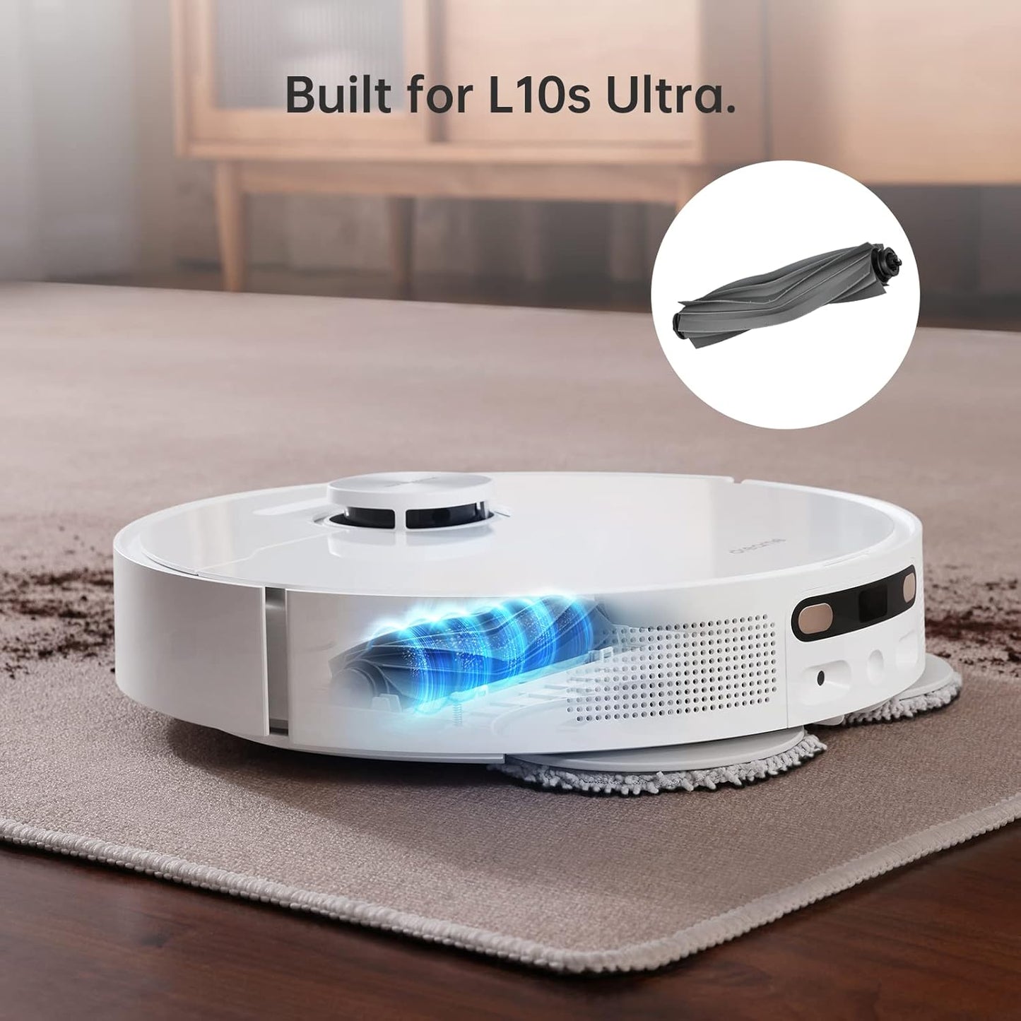 DREAME Main Roller Brush Compatible with X30 Ultra/X40 Ultra/l10s Ultra/L20 Ultra/L10s Pro Ultra/L10s Plus/L10s Pro Gen 2/L30 Ultra/L40 Ultra/D10s Plus