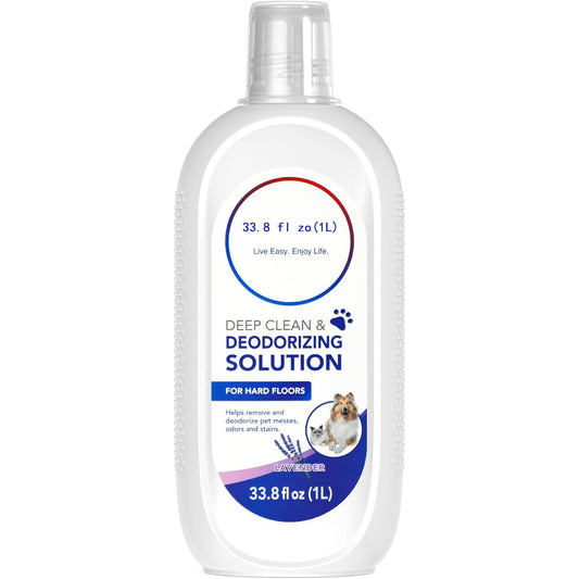 Tineco Floor Cleaning Solution 1L, Lavender Scent, Deep Cleans of Multiple Hard Floors for iFLOOR Series, FLOOR ONE S3 / S5 / S6 / S7 / S9 Artist Series Wet Dry Vacuum, EXCEPT Steam Machines (33.8 OZ)