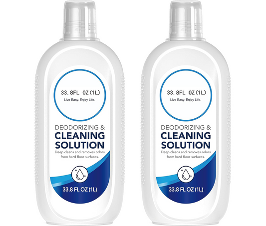 Tineco Floor Cleaning Solution 1L for iFLOOR Series (EXCEPT iFLOOR 5 Steam), FLOOR ONE S3 / S5 / S6 / S7 / S9 Artist Series (EXCEPT S5 Steam / S7 Steam/ S9 Artist Steam) Wet Dry Vacuum (33.8 OZ*2)