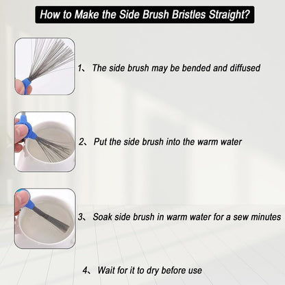 Accessories for Dreame X50 Ultra,L40 Ultra, X40 Ultra, and for MOVA P10, P50 Pro Ultra Robot Vacuum Cleaner, 6 Dust Bags, 4 Mop Pads, 4 Side Brushes, L40 Ultra Replacement Kit