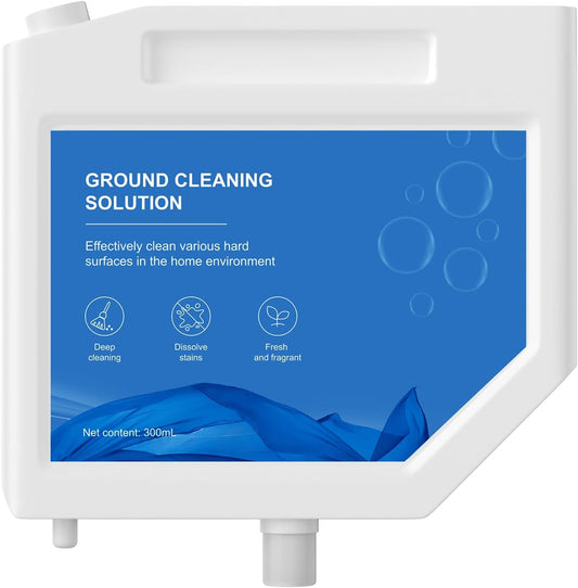 Floor Cleaning Solution Compatible with Dreame Cleaning Solution, Multi-Surface Original Flavor L10 Ultra Detergent, Compatible with L10s Ultra Robot Vacuum (300ml) (1 Bottle)