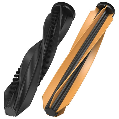 Dual Main Brush for Dreame L50 Pro Ultra,X50 Ultra,X50 Master,L40s Pro Ultra Vacuum Cleaner Replacement Parts, X50 Ultra Robot Vacuum and Mop Roller Detangling Main Roller Brush