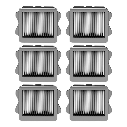 Vacuum Filter Replacement Compatible with Tineco iFloor 3, Floor ONE S3 & Floor ONE S5, Floor ONE S5 Pro Cordless Vacuum Cleaner, 6 Pack Replacement Filters