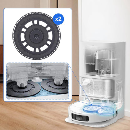 Mop Pad Plate Accessories for Dreame L10s Pro Ultra Heat/L10s Ultra Gen2/X30 Ultra/X40 Ultra/L20 Ultra/X40 Master/L40 Ultra - Board Holder Replacement Mop Tray Part Attachment