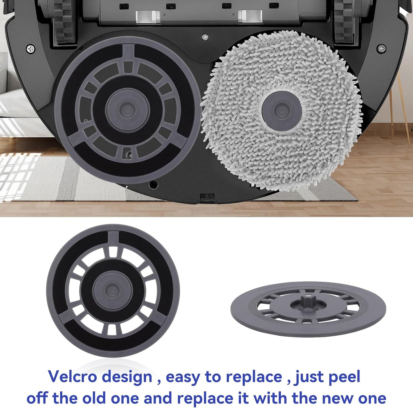 Mop Pad Plate Accessories for Dreame X20 X10 X10pro Robot Robot Vacuum Cleaner - Vacuum Pad Board Holder Replacement Mop Tray Part Attachment