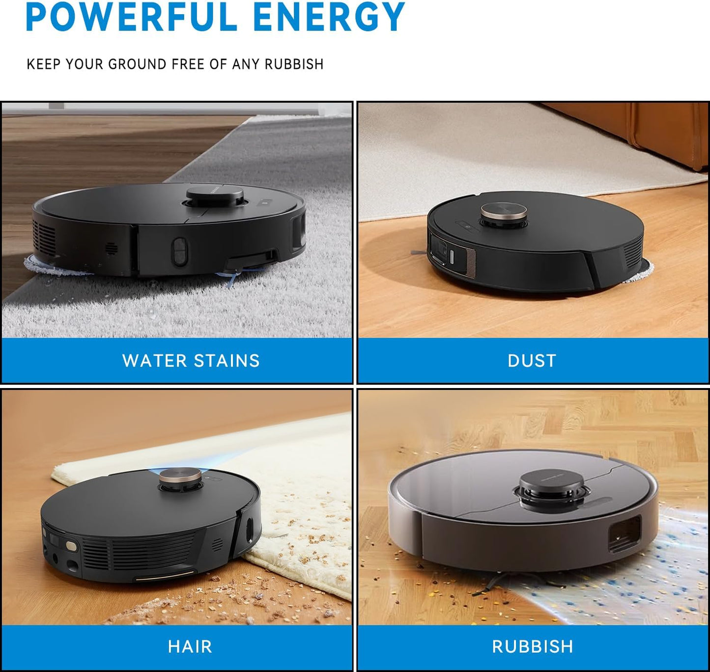 6800mAh Vacuum Battery Replacement for Dreame Bot X30 Ultra, D10s Plus, L30 Ultra, RCXE0307, RLX56CE, RLX63CE, RLX63CE-2, X40 Pro Ultra, X40 Ultra Robot Vacuum Cleaner with Tools