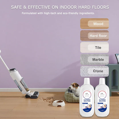Floor Cleaner Lavender Scent Compatible with Tineco Cleaning Solution Rifill Deep Cleaning for Tineco Vacuum Mop Solution, for iFloor Series & Floor One Cleaner Solution,500ml