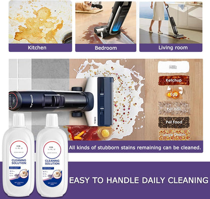 Floor Cleaner Lavender Scent Compatible with Tineco Cleaning Solution Rifill Deep Cleaning for Tineco Vacuum Mop Solution, for iFloor Series & Floor One Cleaner Solution,500ml