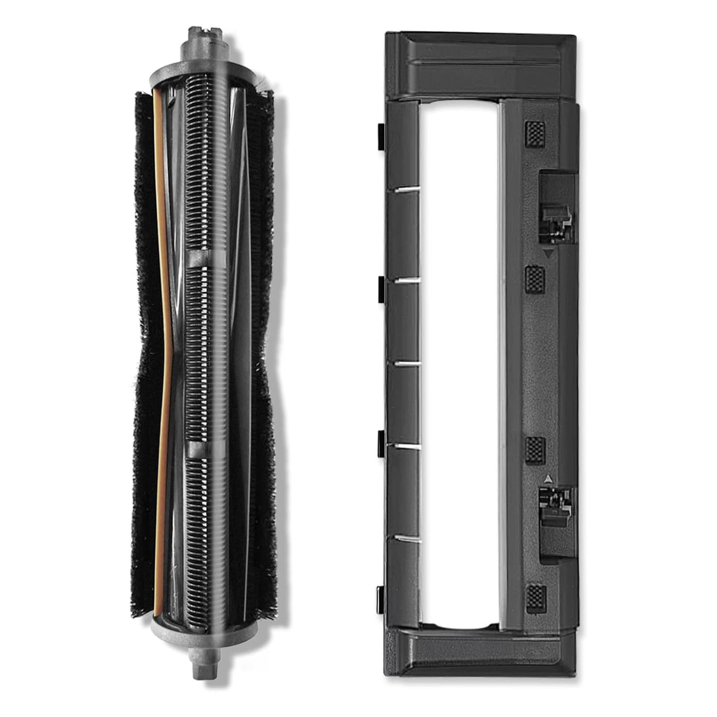 TriCut Brush Main Brush Cover Kit Compatible with Dreame D10 Plus/D10 Plus Gen 2/D9 Max Gen 2/D10S Plus Robot Vacuum Cleaner Replacement Parts Accessories Anti-Tangle Brush for All Floor