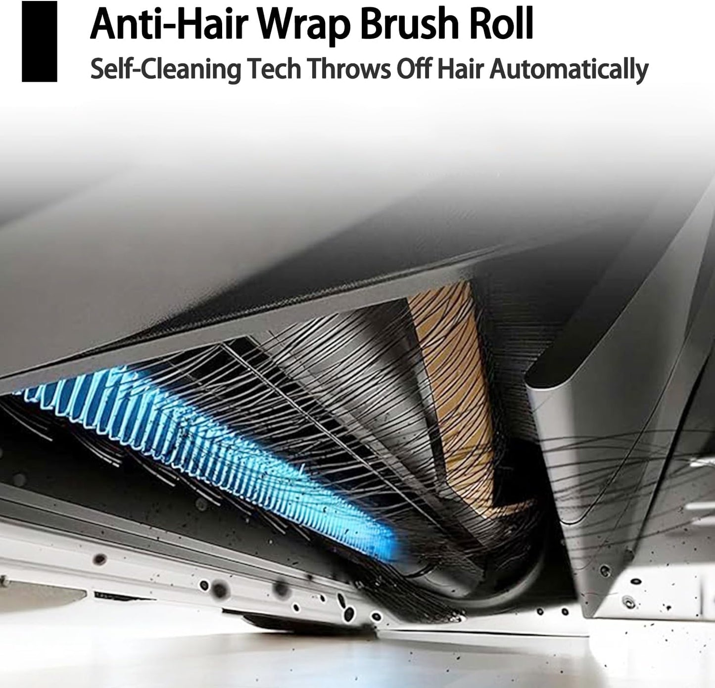 TriCut Brush Main Brush Cover Kit Compatible with Dreame D10 Plus/D10 Plus Gen 2/D9 Max Gen 2/D10S Plus Robot Vacuum Cleaner Replacement Parts Accessories Anti-Tangle Brush for All Floor