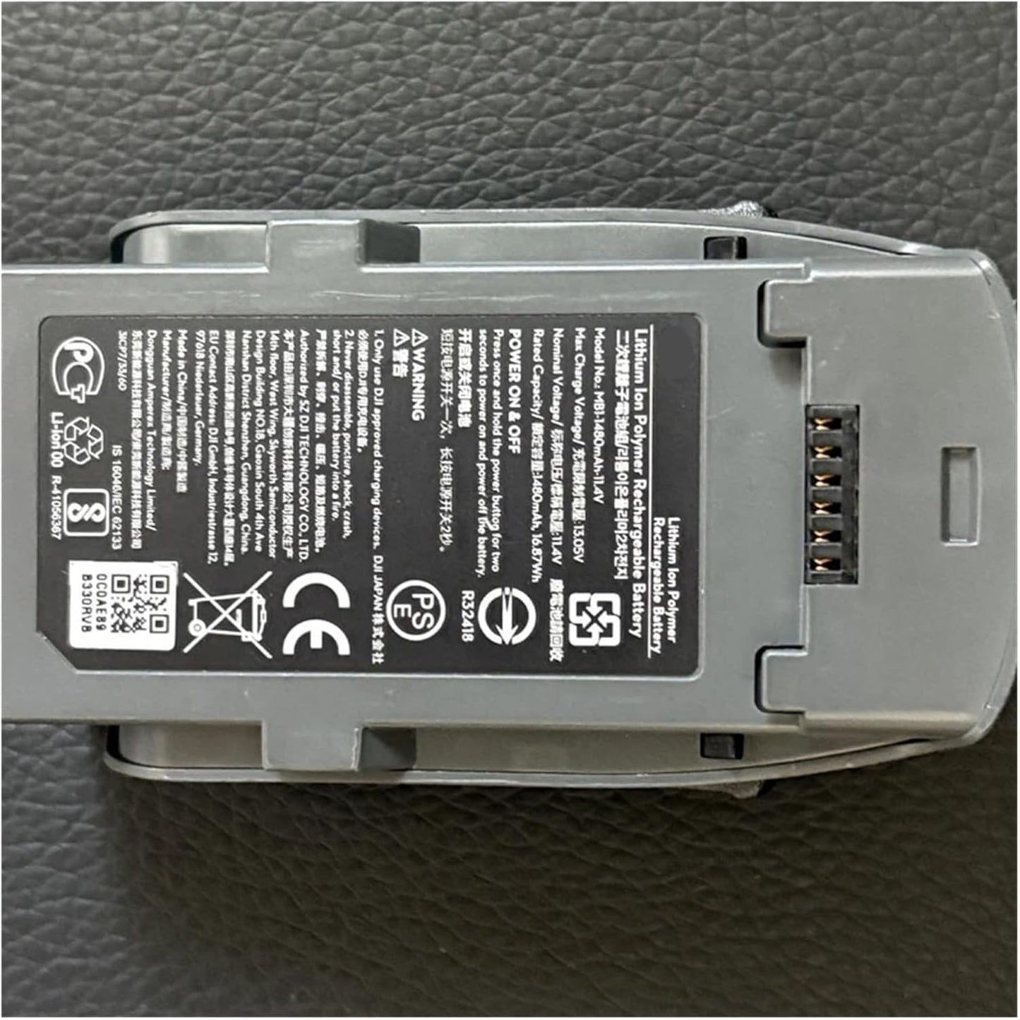 Original Battery, Compatible For DJI Spark Drone Battery 1480mAh 11.4V UAV Battery