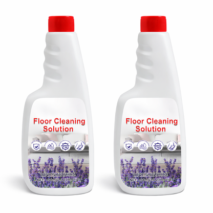 Lavender Floor Cleaning Solution,Compatible With Roborock Robot Vacuum And Mop Cleaner, Deep Cleans For Multiple Hard Floors, Suitable With All Robot Vacuums With Mopping 480ml